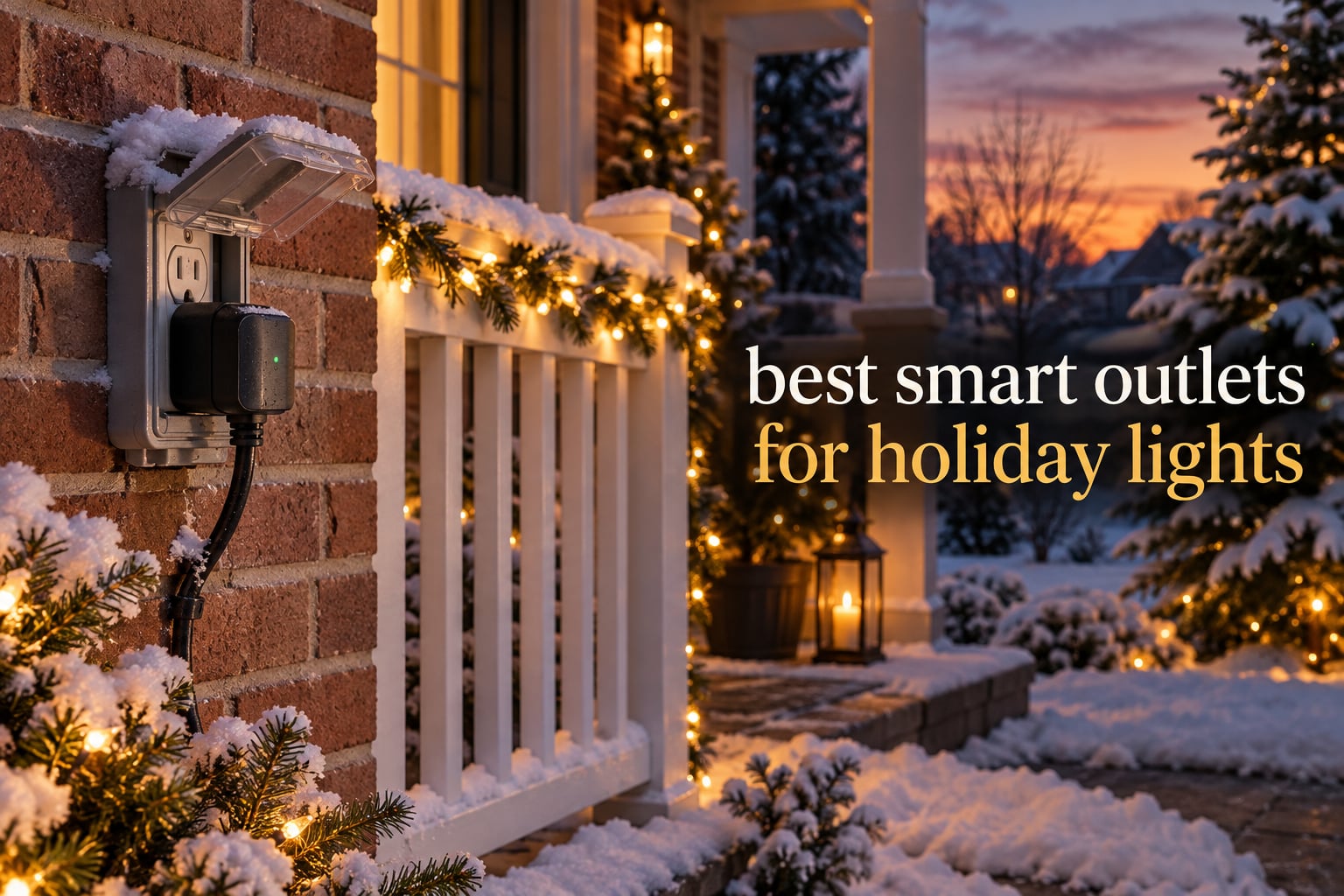 best smart outlets for holiday lights