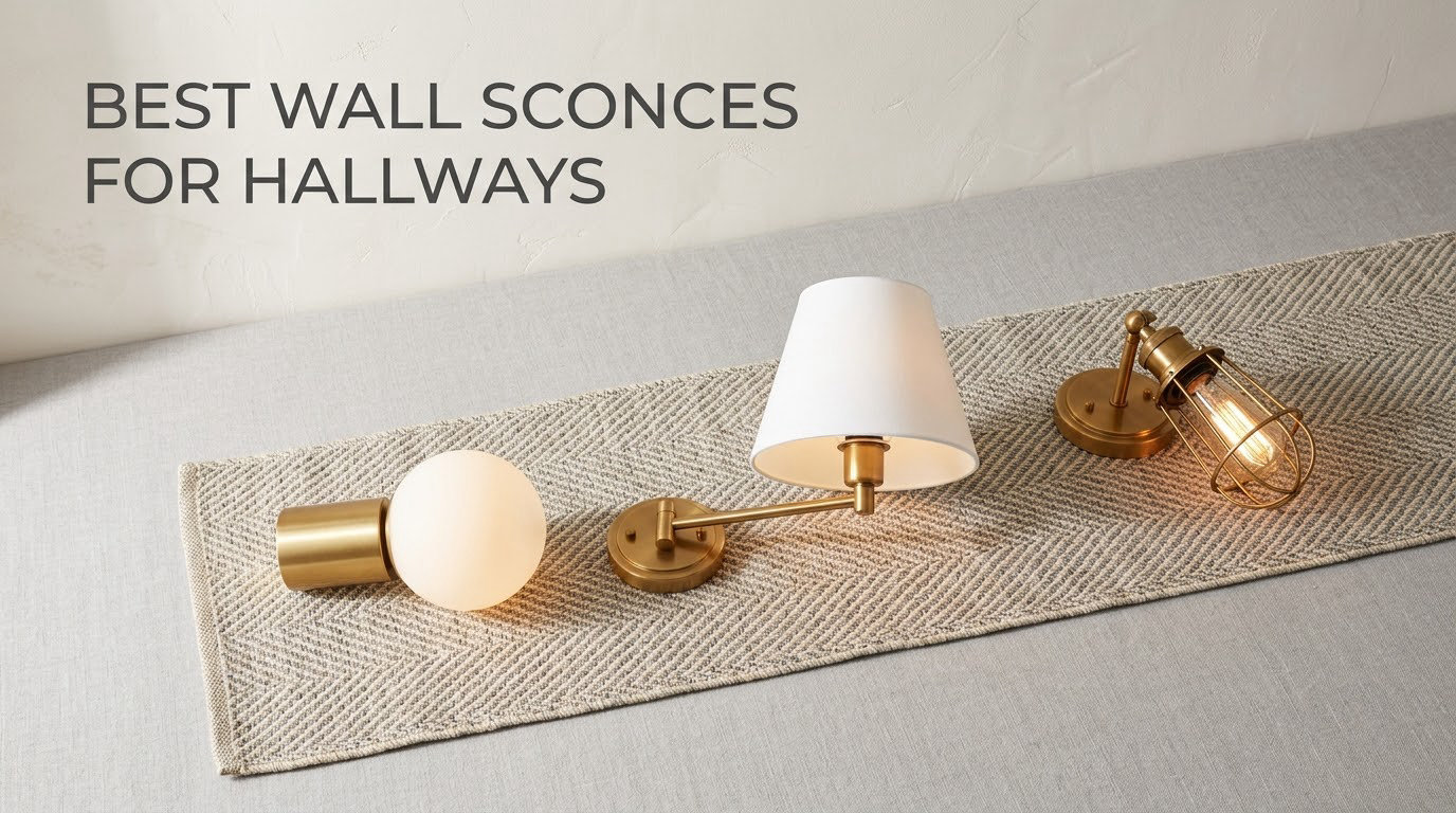 best wall sconces for hallways