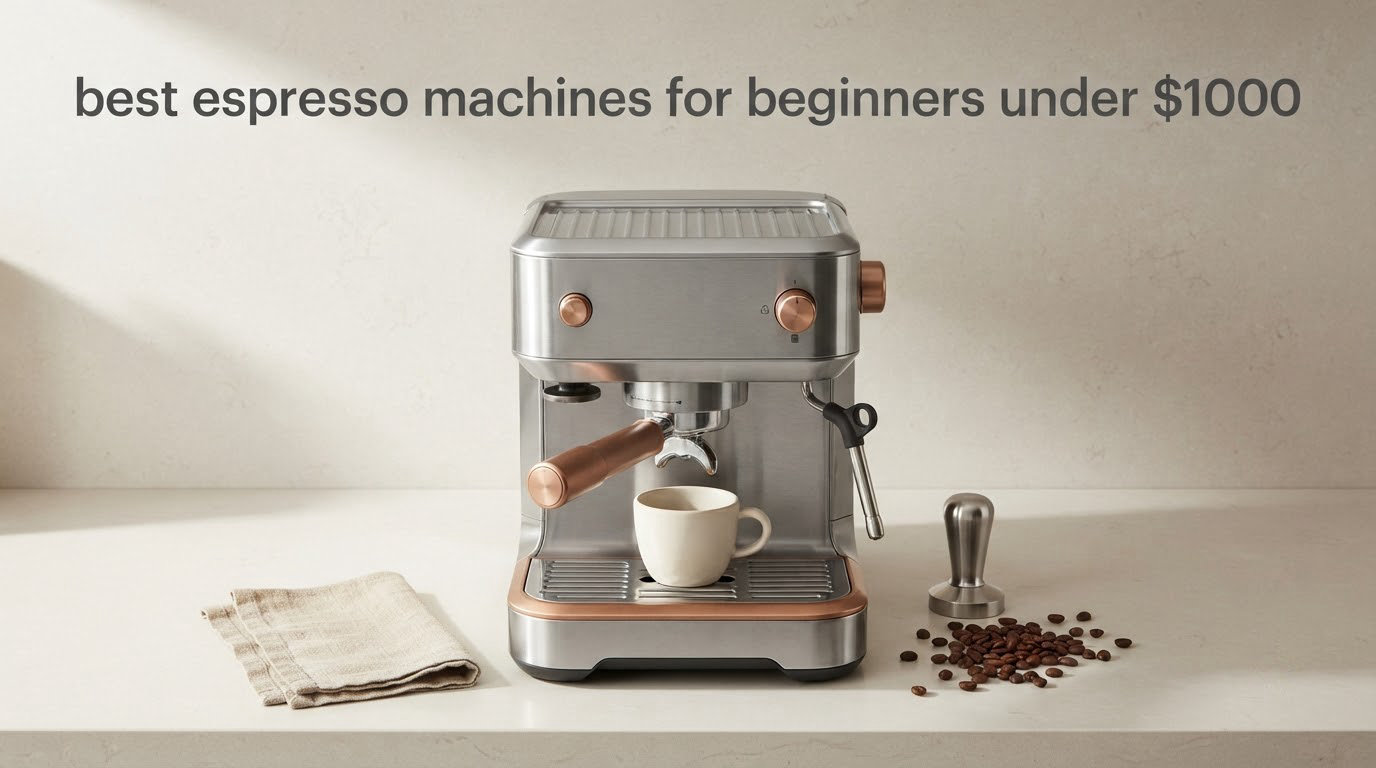 best espresso machines for beginners under $1000