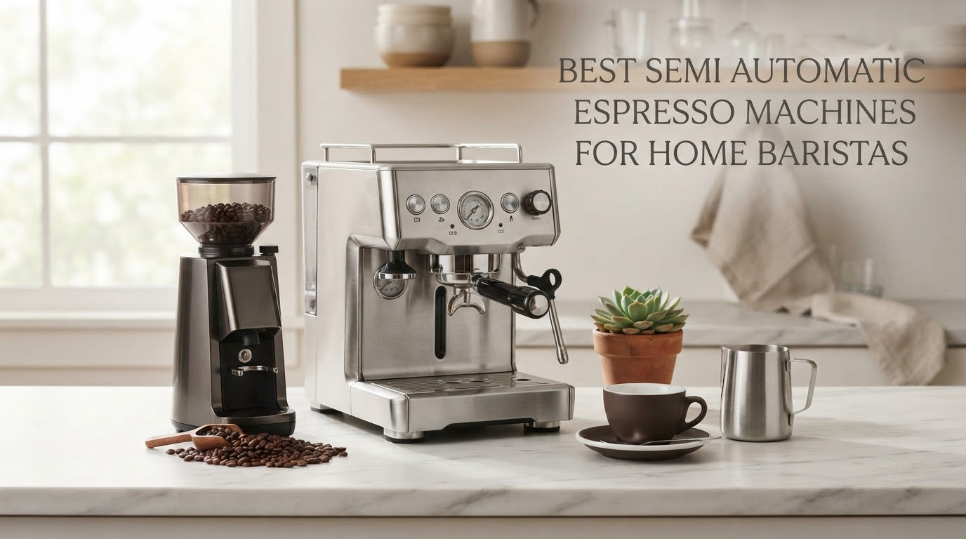 best semi automatic espresso machines for home baristas