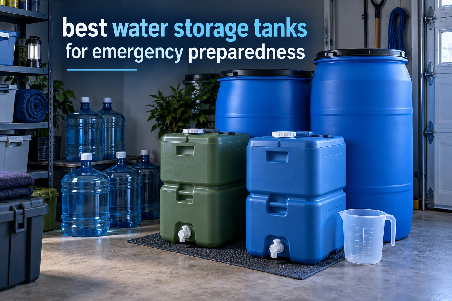 best water storage tanks for emergency preparedness
