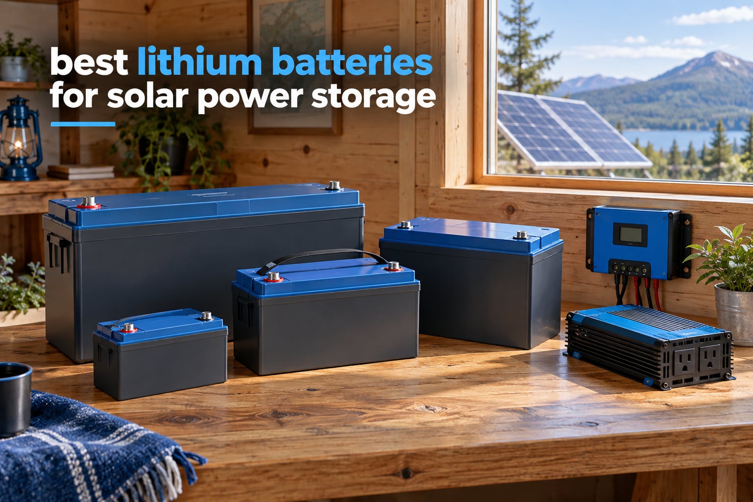 best lithium batteries for solar power storage